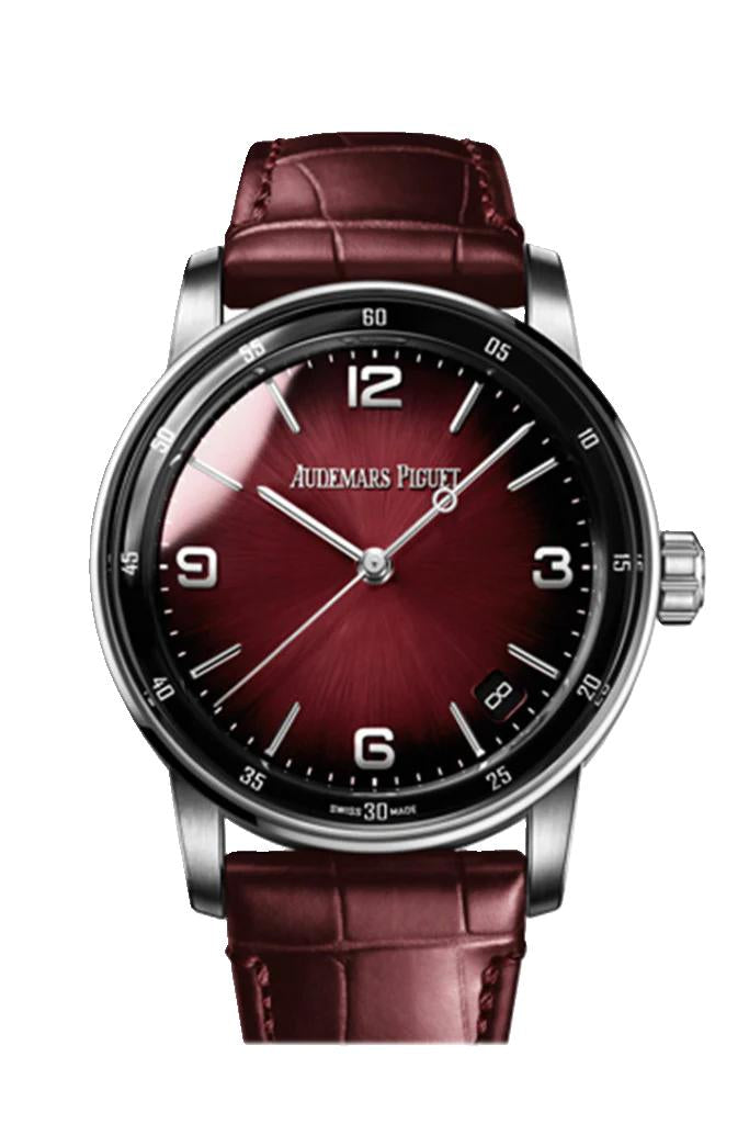 Audemars Piguet Code 11.59 41 White Gold/Sapphire Burgundy Dial 15210BC