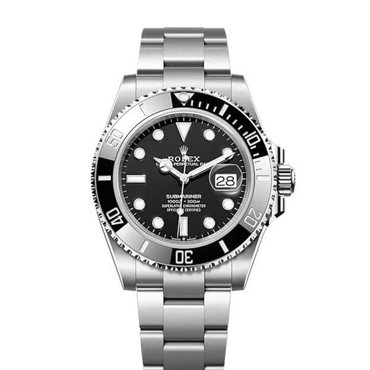 Rolex Submariner Date 41mm Ceramic Stainless Steel Black Dial 126610LN