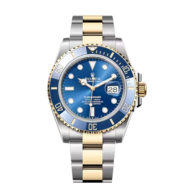 Rolex Submariner Date 41mm 2-Tone Stainless Steel & Yellow Gold Blue Bezel & Dial 126613LB