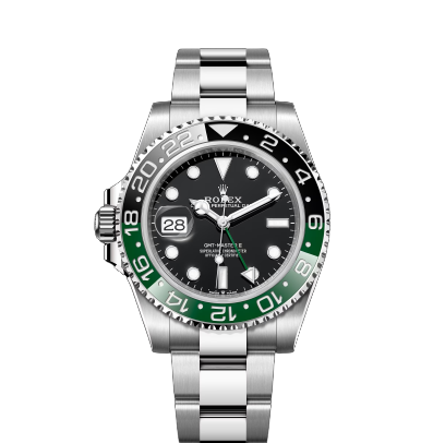 Rolex GMT-Master II 40mm Black Dial & Bezel Oyster Stainless Steel Watch 126720VTNR