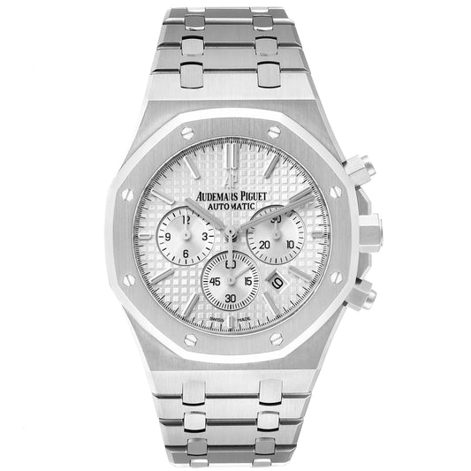 Audemars Piguet Royal Oak Chronograph 41mm Silver Dial Stainless Steel Watch 26320ST