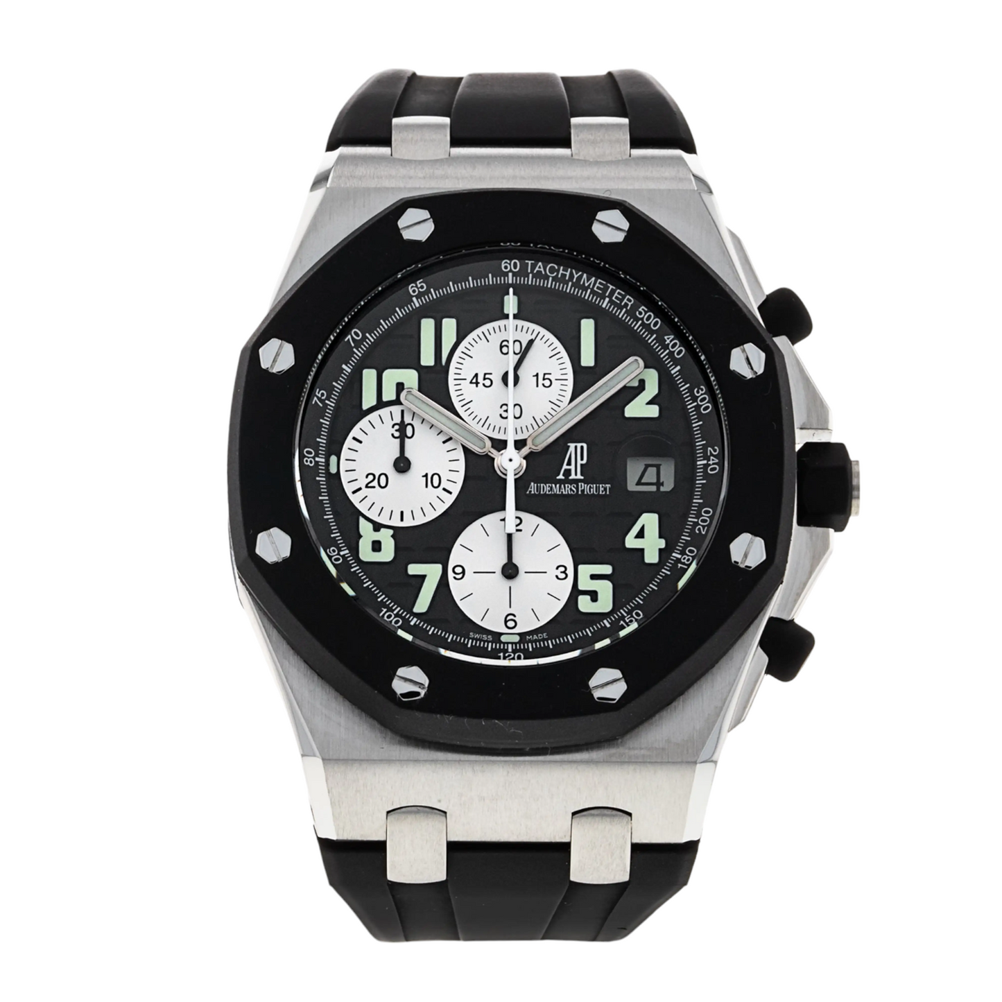 Audemars Piguet Royal Oak Offshore 42mm Chronograph Rubber Watch 25940SK