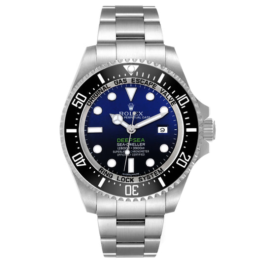 Rolex Deepsea Sea-Dweller James Cameron Date 44mm Deep Blue Dial Black Bezel Stainless Steel Oyster Watch 116660